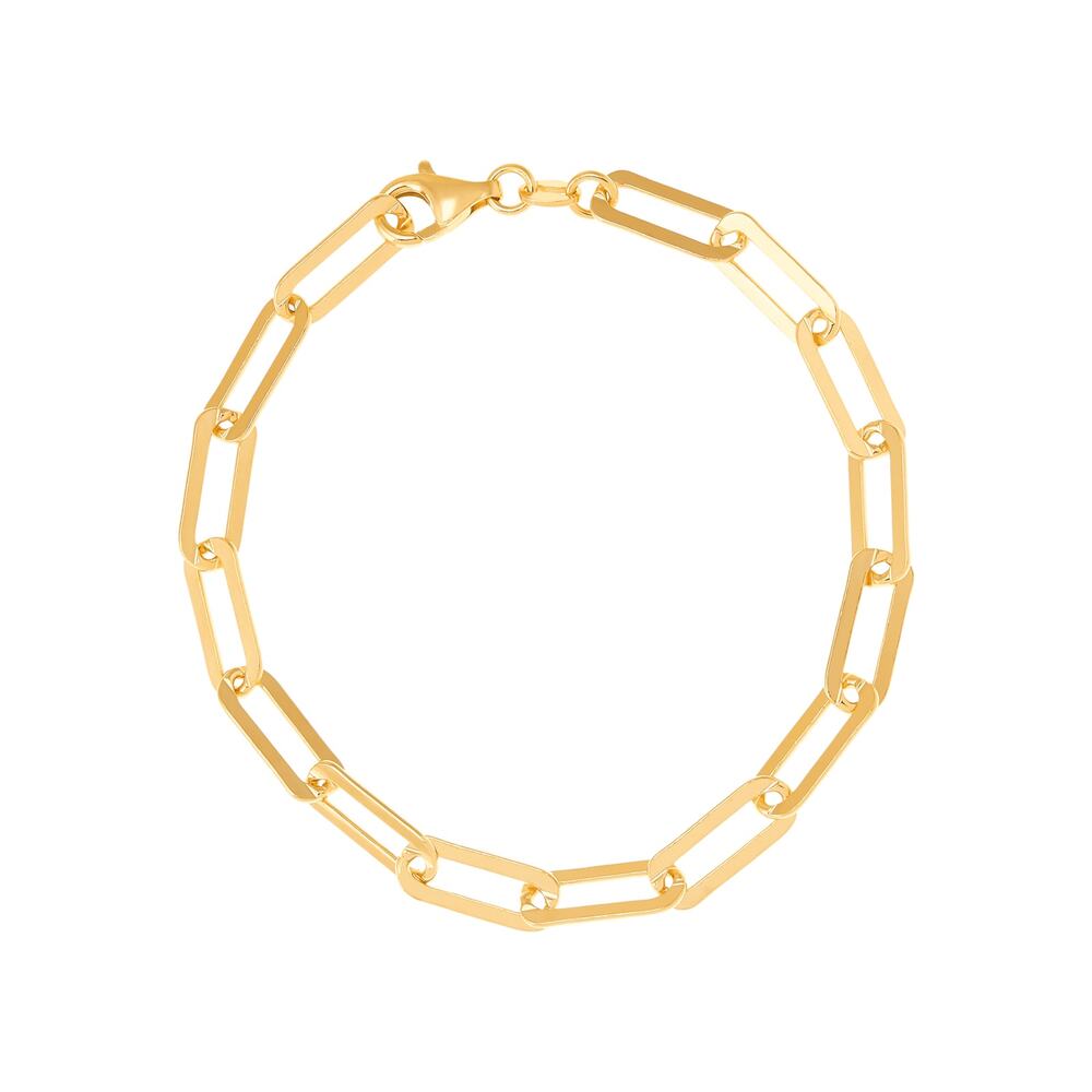 SILPADA Golden Oval Bracelet in 14K Gold Plated